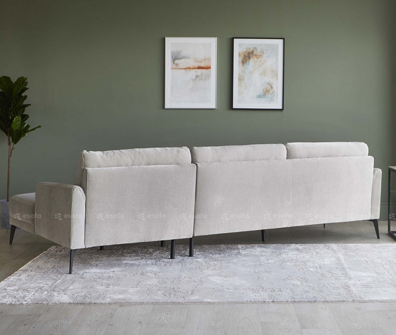 Mặt sau ghế sofa góc 3 tựa E79