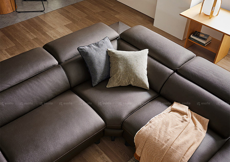 Ghế sofa góc quây tựa gật gù E17