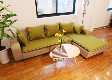 Bộ sofa nỉ 2 màu - E54