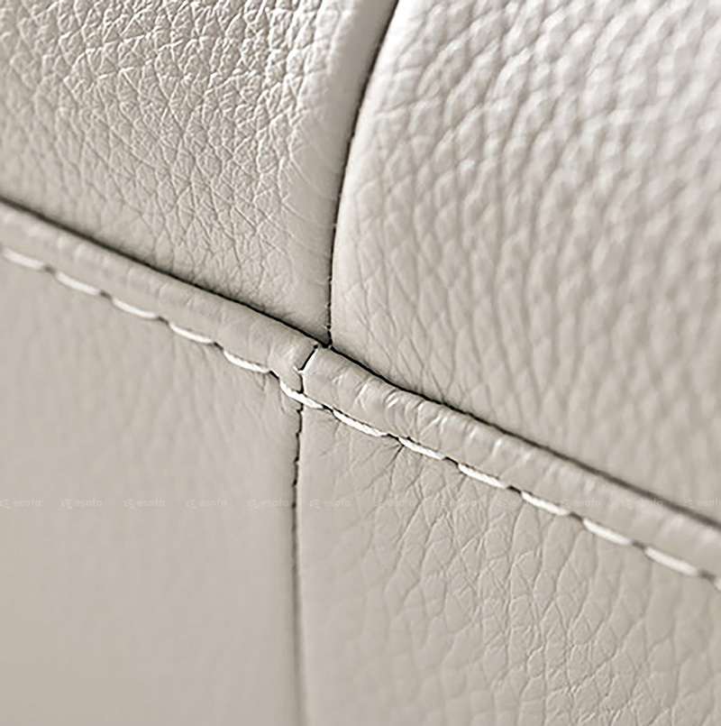 Đường may da bọc sofa E14