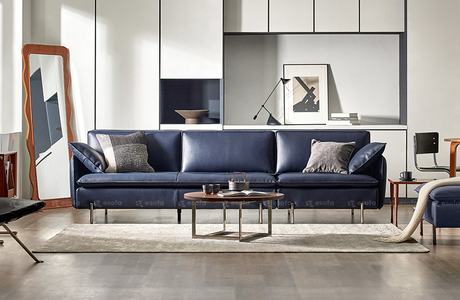 Ghế sofa văng da 3 chỗ E33