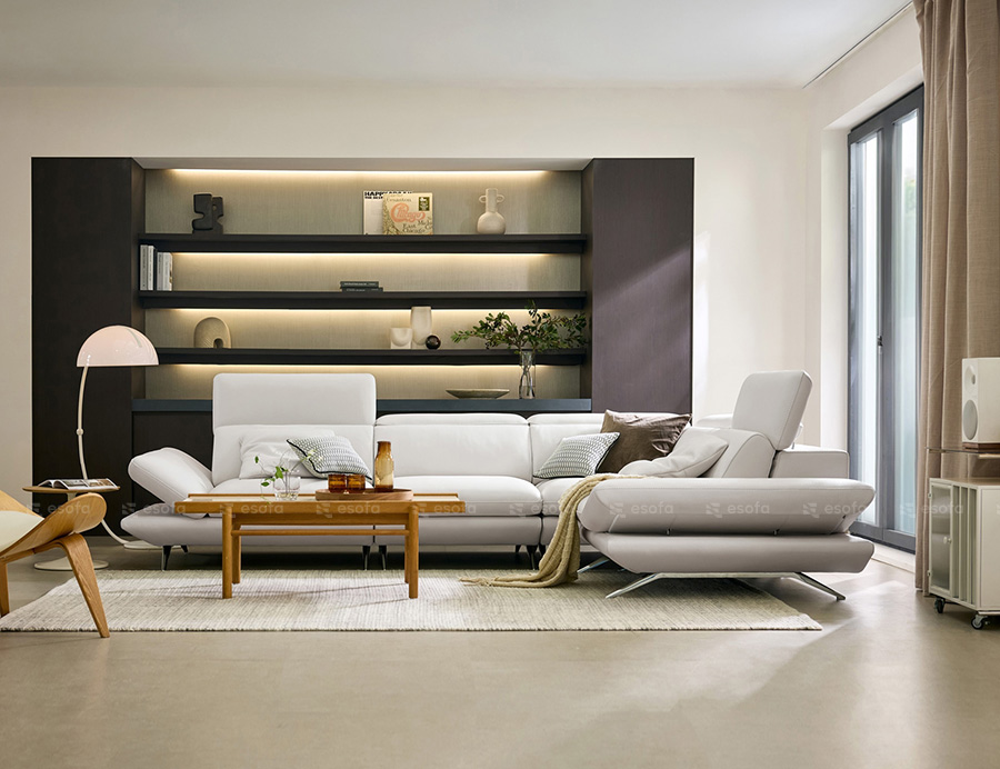 Bộ sofa góc quây tựa gật gù E66