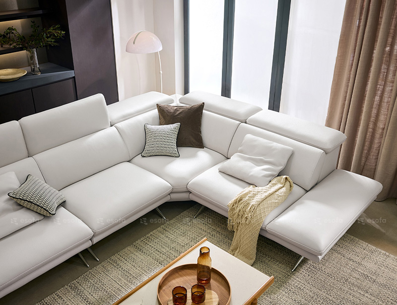 Ghế sofa góc quây phòng khách lớn E66