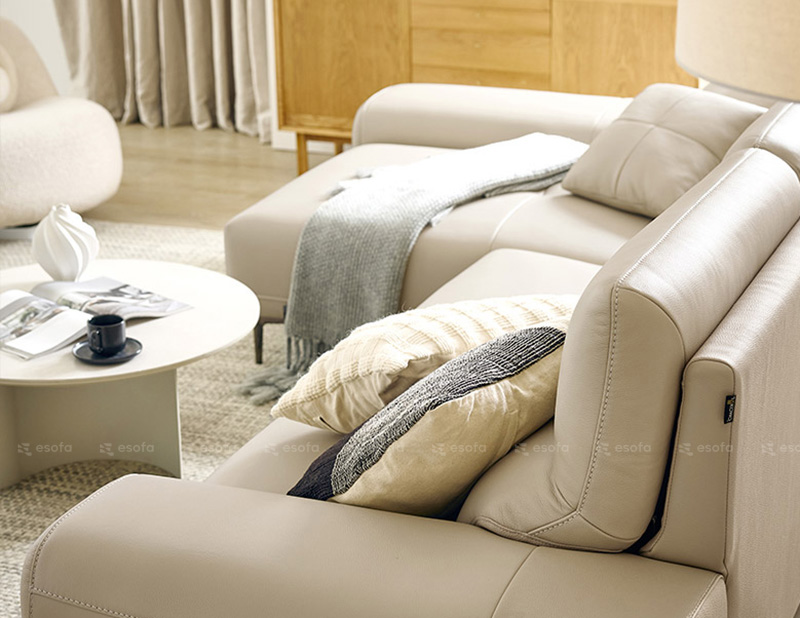 Tựa lưng sofa màu kem E42