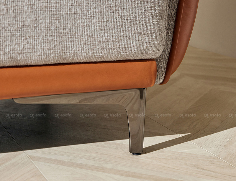 Chân ghế sofa kim loại góc vuông E74