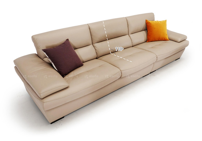 Ghế sofa văng phòng khách tay thấp E70