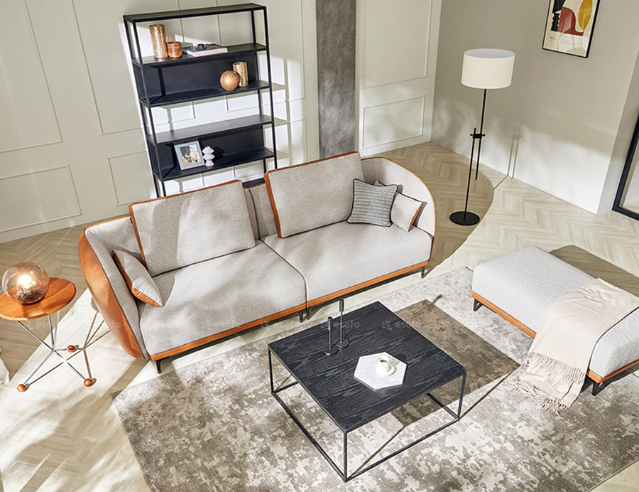 Ghế sofa văng 2 chỗ hiện đại E74