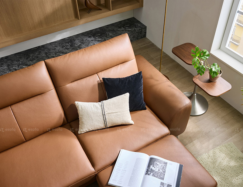 Sofa góc chữ L 3 chỗ hiện đại E106