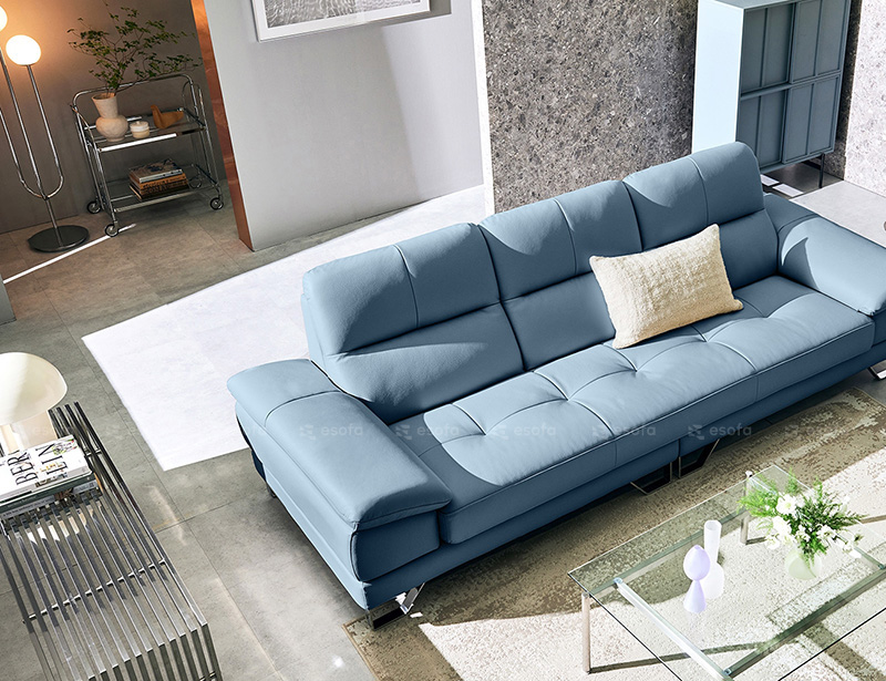 Ghế sofa văng da phòng khách E60ac